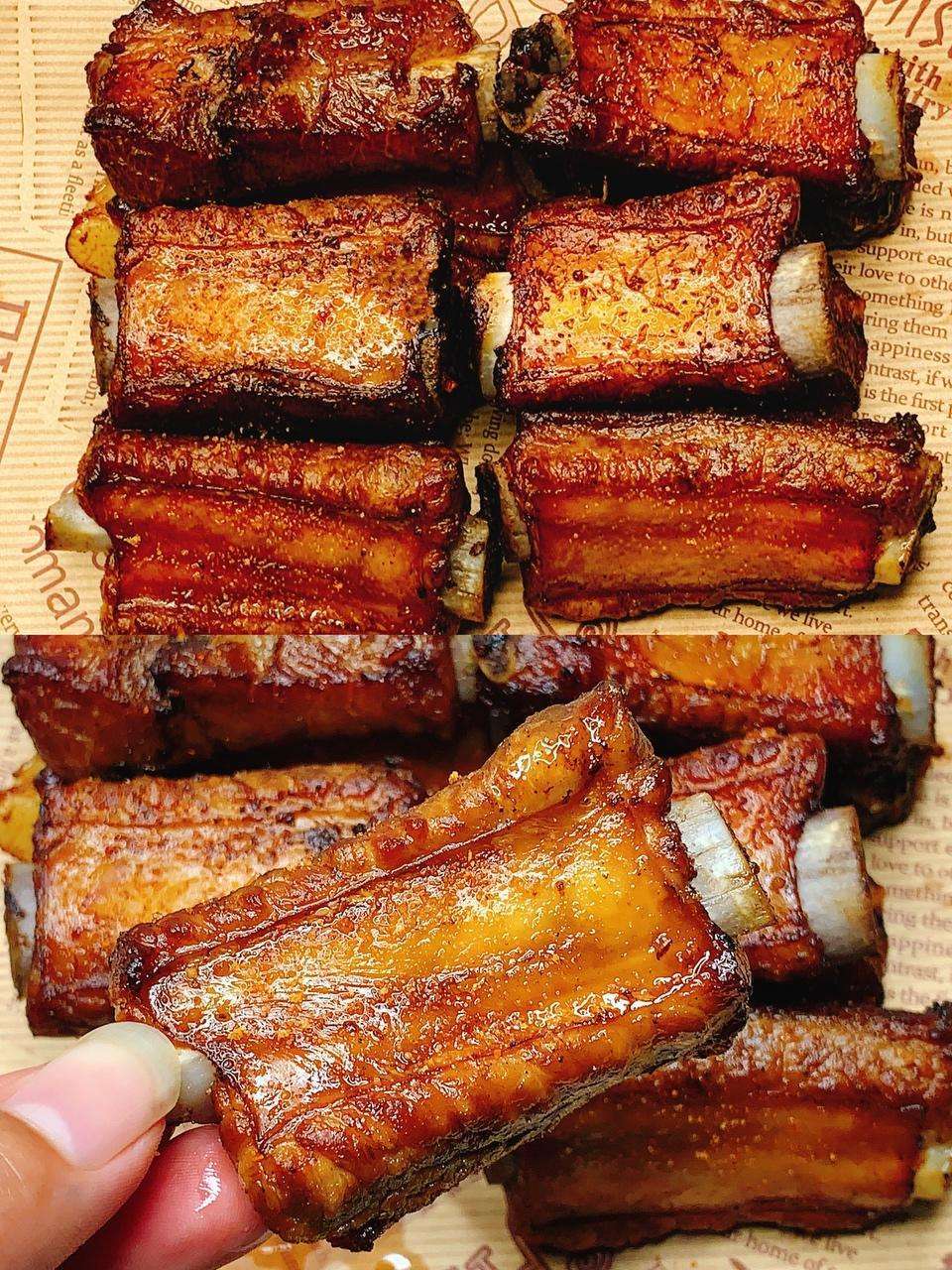 Easy Oven-Baked Garlic Ribs (Suan Xiang Kao Paigu / 蒜香烤排骨)