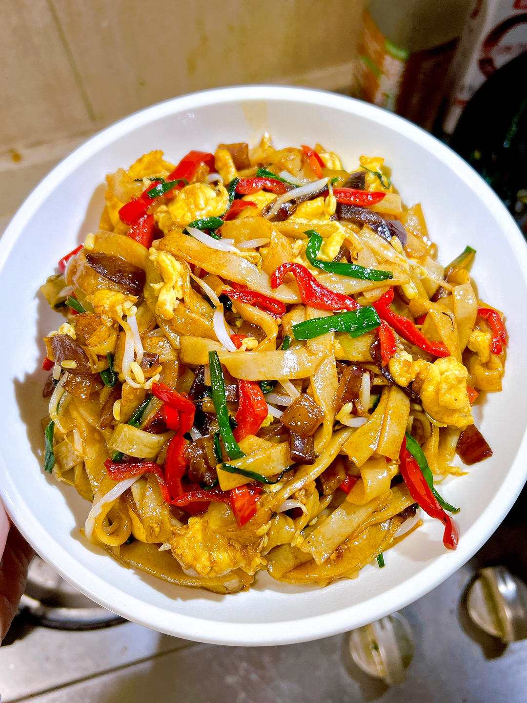 Easy Vegetable Chow Fun