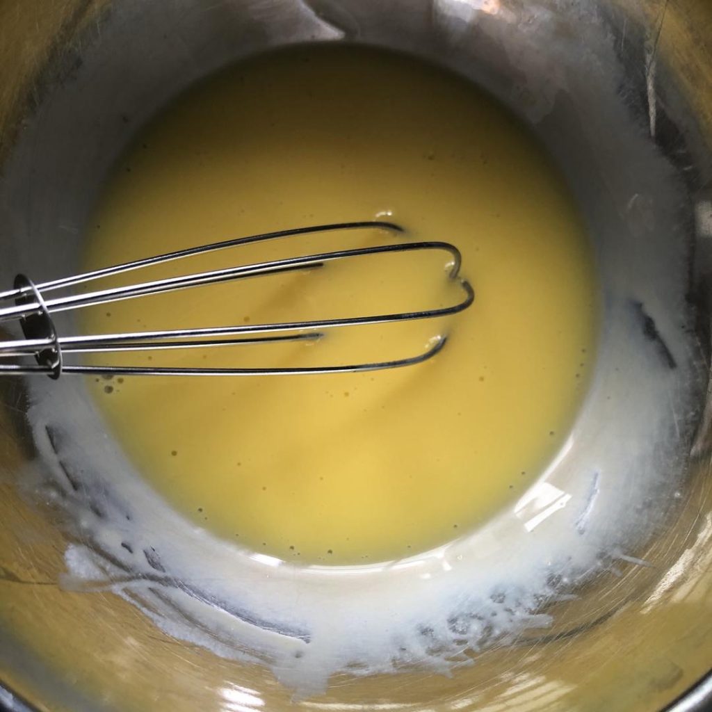 Make the Soufflé Batter (Yolks)