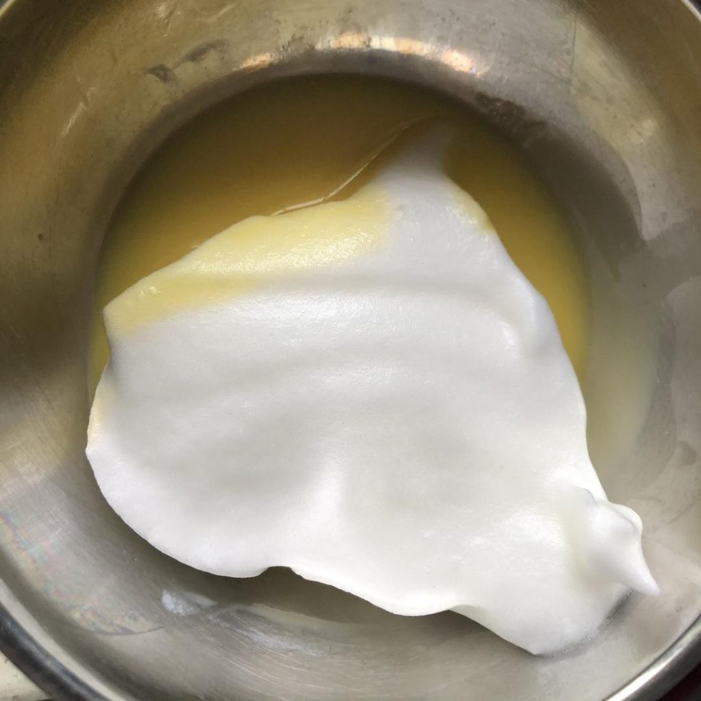 Fold the Batter (Gou Qian 勾芡 variation)