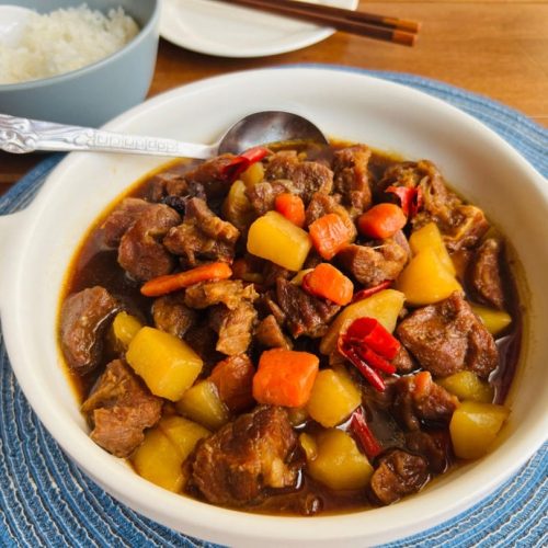 Braised Beef Brisket with Potatoes