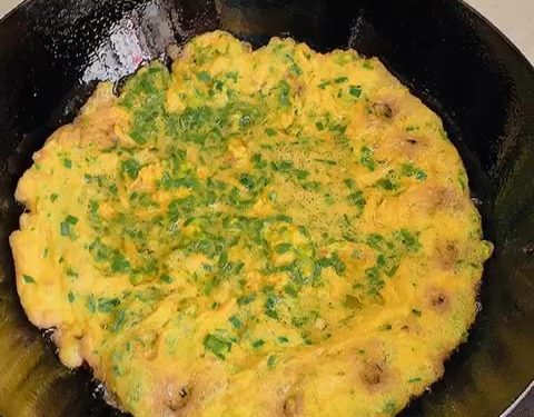 use your spatula to flip the entire omelet over.