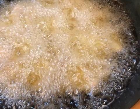 The First Fry (Moisture Removal)