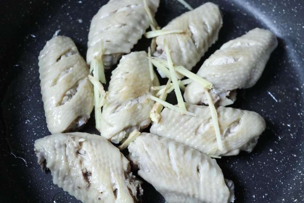 Pan-Fry the Wings