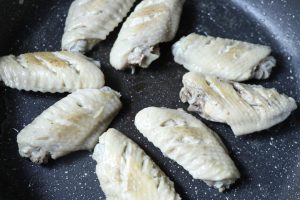 Pan-Fry the Wings