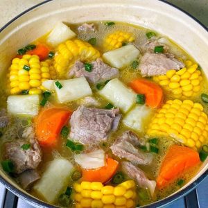 Corn and Pork Rib Soup