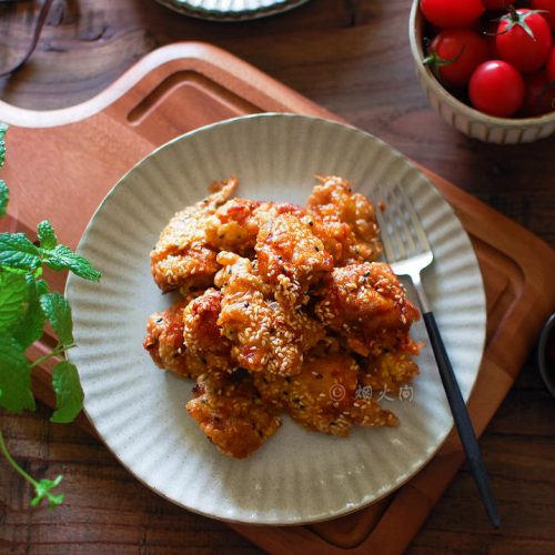 Crispy Sesame Chicken Bites