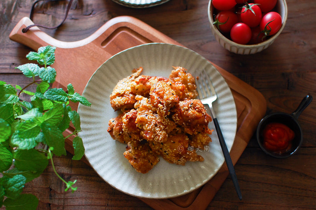 Crispy Sesame Chicken Bites