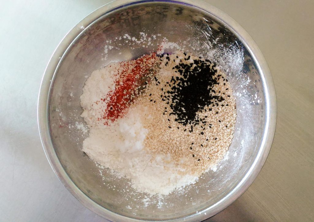 Make the Sesame Batter