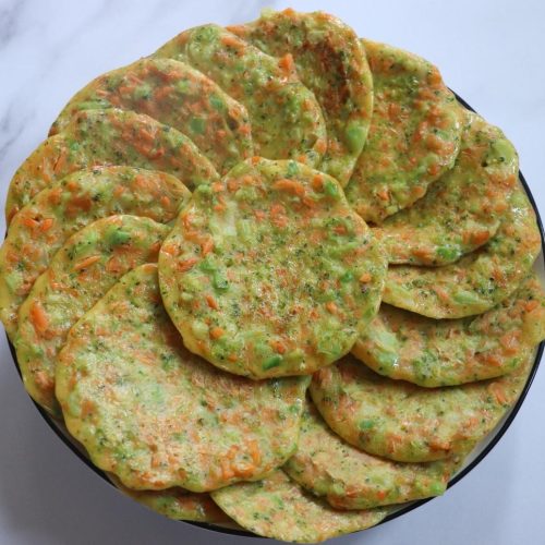 Broccoli Carrot Egg Pancakes