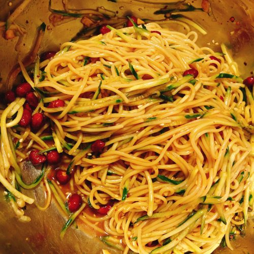 Chili Garlic Cold Noodles