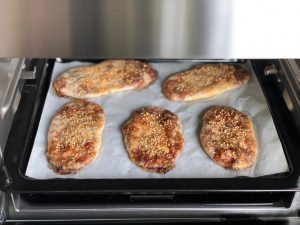 Bake for 15-20 minutes, flipping them halfway through, until golden brown and crispy.