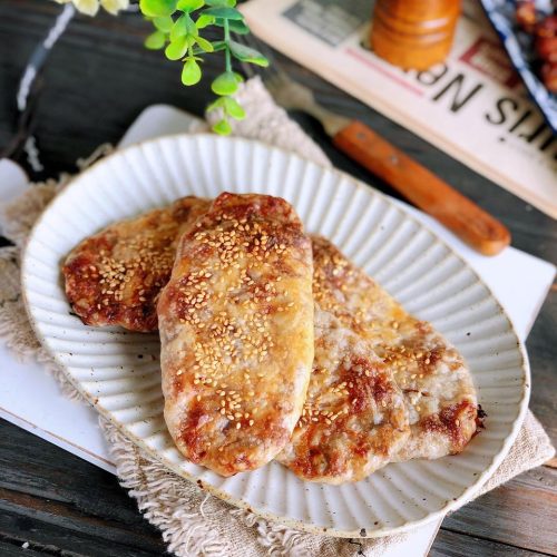 Easy Pork and Onion "Guokui"
