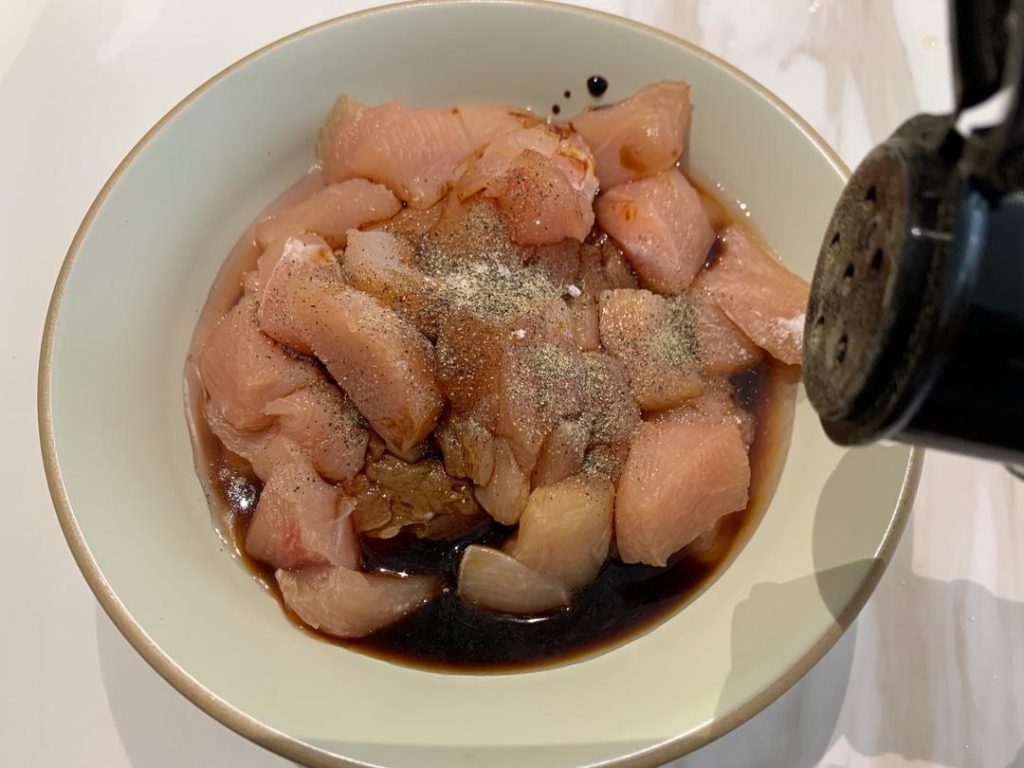 Prep and Marinate the Chicken