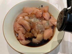 Prep and Marinate the Chicken