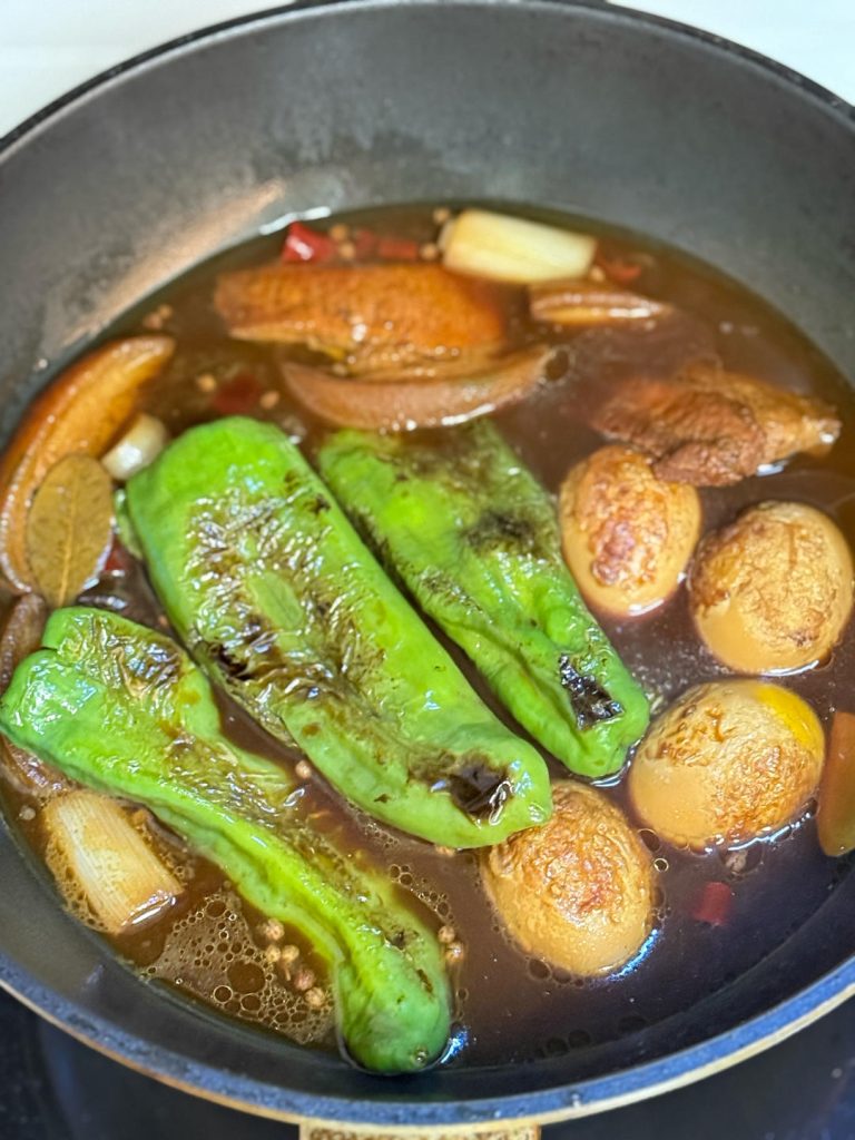 Finish with Peppers & Reduce