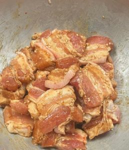 Marinate the Pork