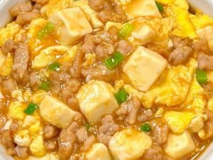 Pork and Egg Tofu Stir-fry