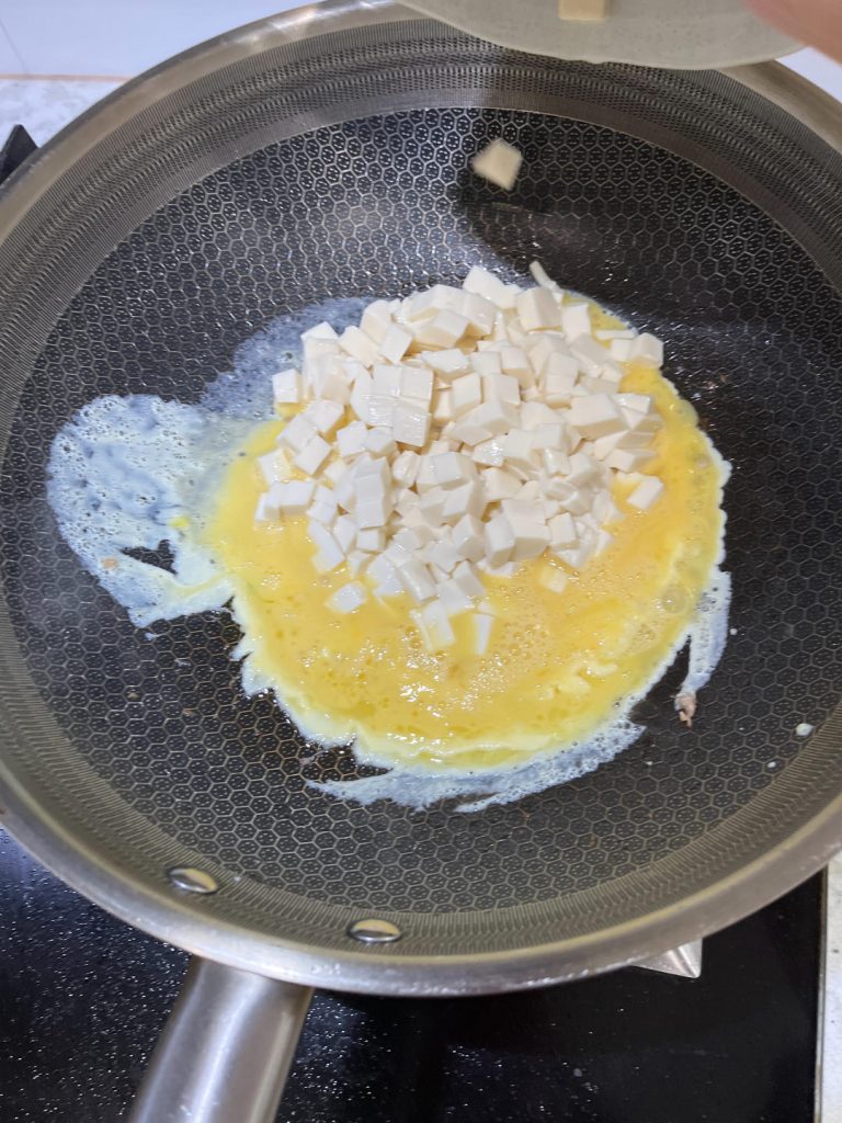 Add the Eggs