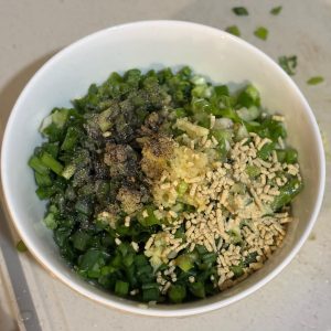 Make the Salted Scallion Sauce