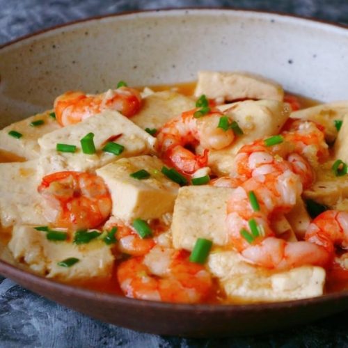 Shrimp and Tofu Stir-Fry