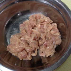 Marinate the pork