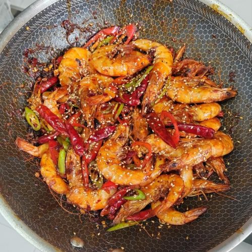 Sichuan Spicy Shrimp