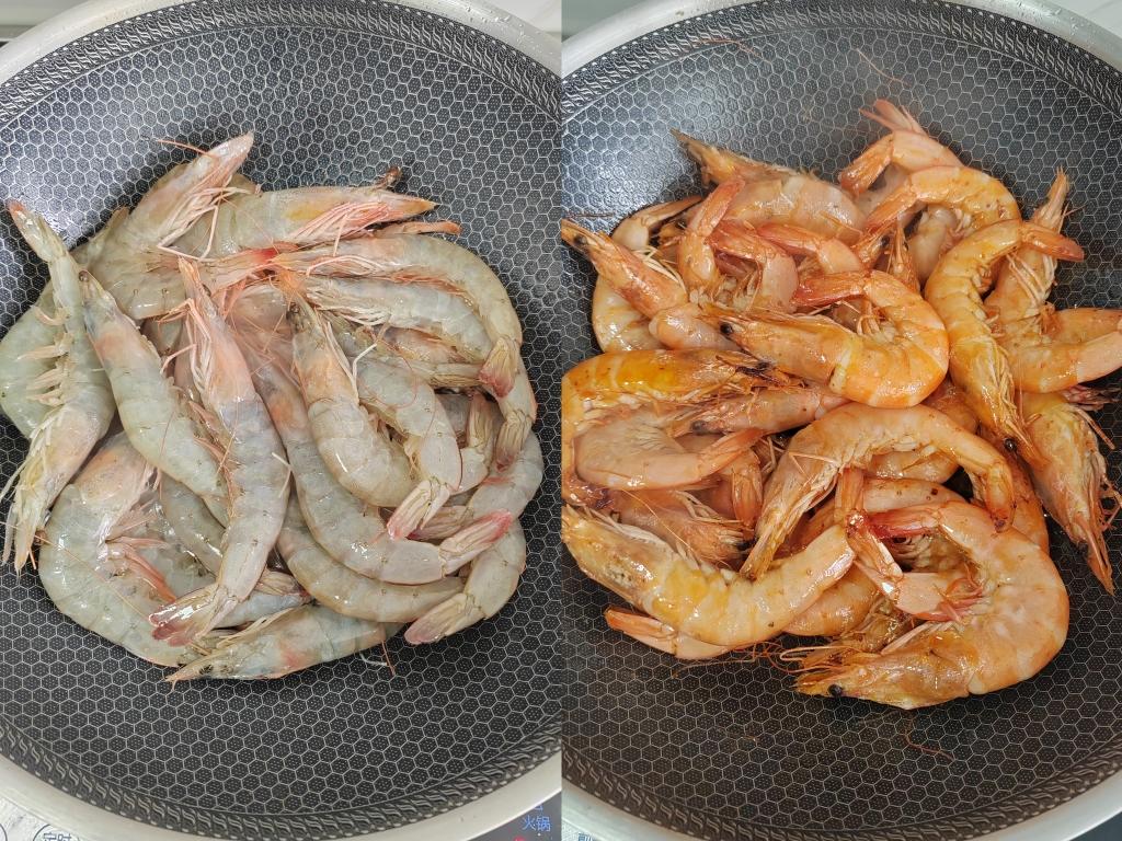 Sear Shrimp & Render Oil