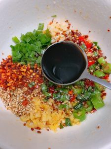 Activate the Sauce (Sizzling Oil)