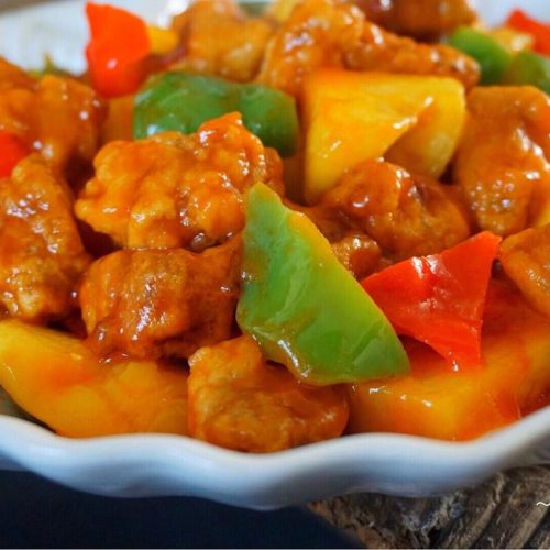 Sweet and Sour Pork with Pineapple