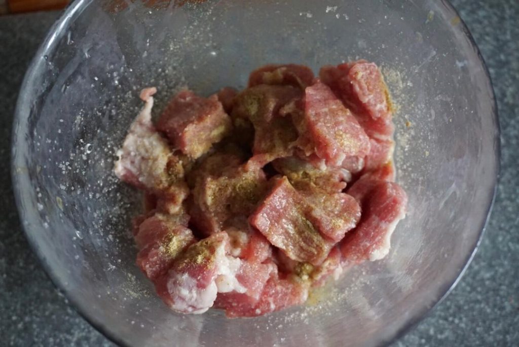 Marinate the Pork