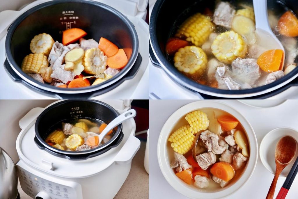 Carrot & Corn Pork Rib Soup