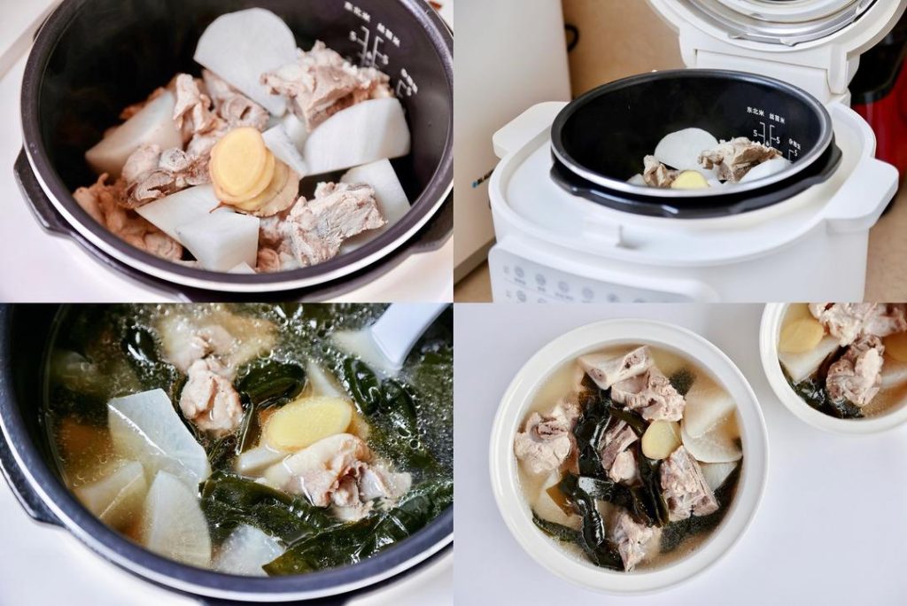 White Radish & Kelp Rib Soup