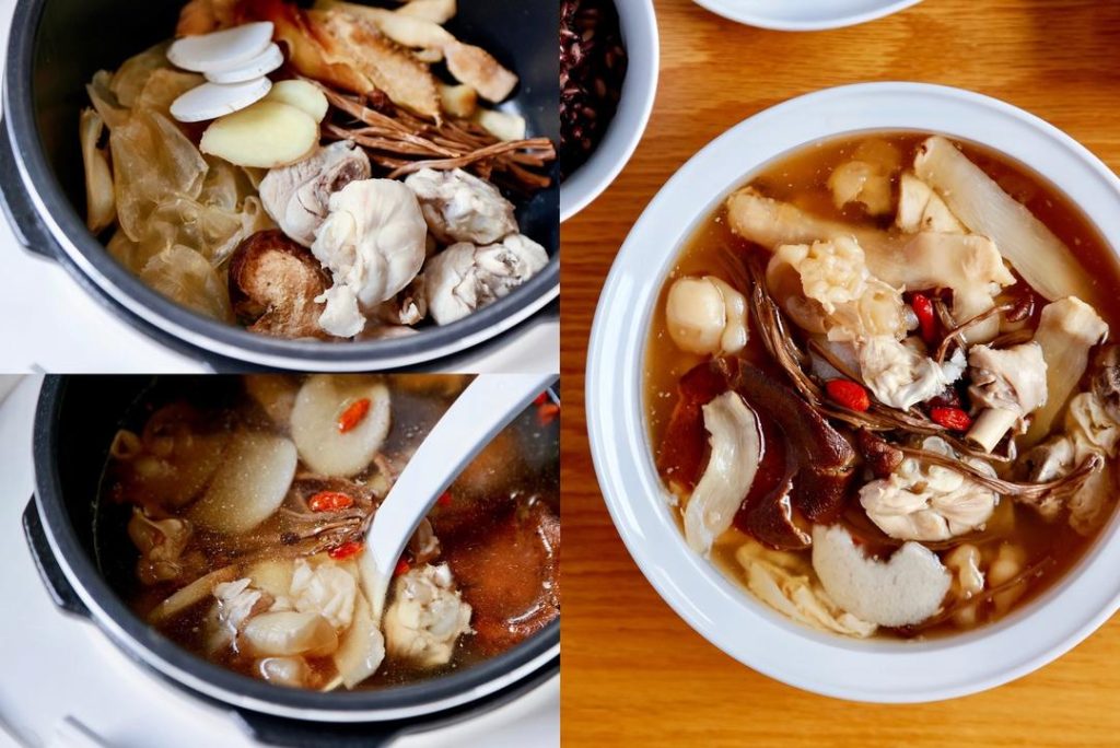 Tea Tree Mushroom & Fish Maw Chicken Soup