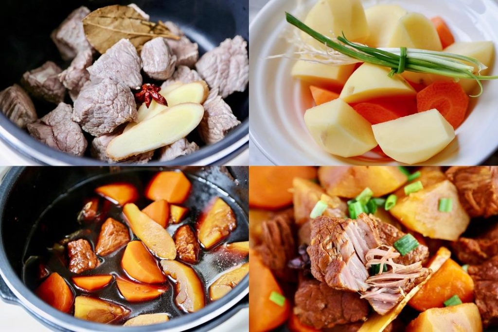 Beef Brisket Stew with Potato & Carrot