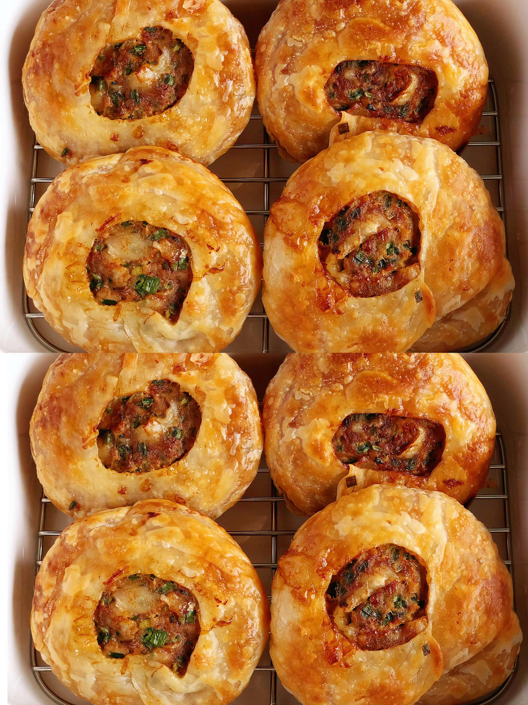 Air Fryer Chinese Meat Pies