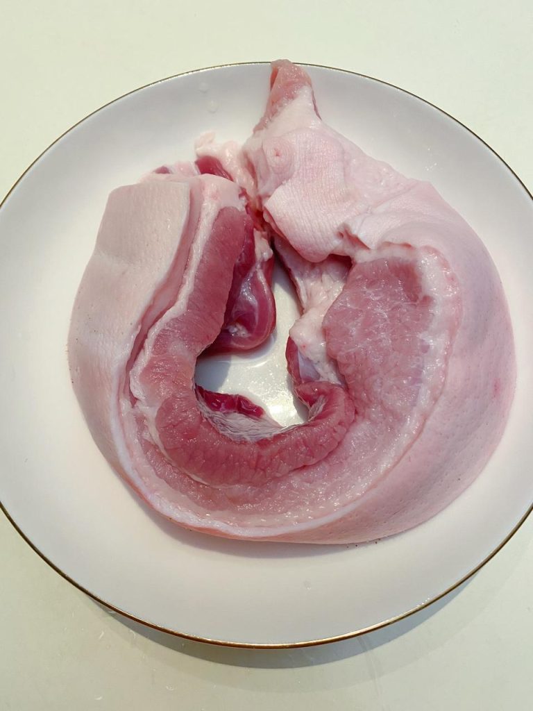 Par-boil the Pork