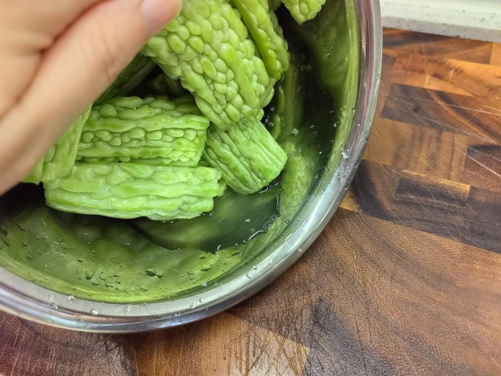 Prep the Bitter Melon