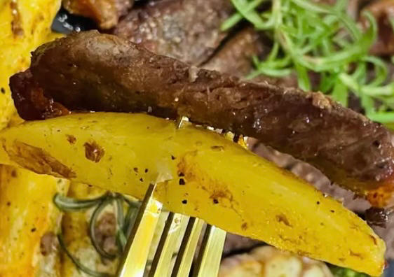 Steak and Potato Stir-Fry