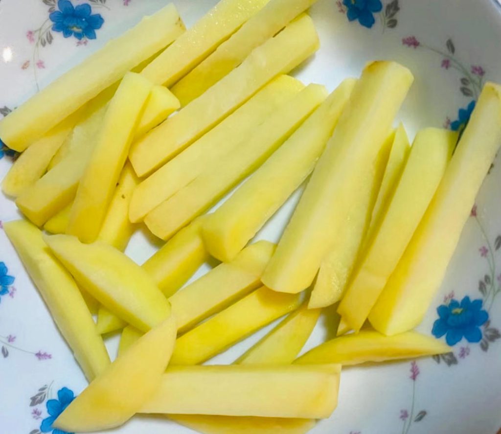 Rinse the Potatoes (Crucial Step)