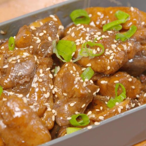 Braised Chicken with Mushrooms