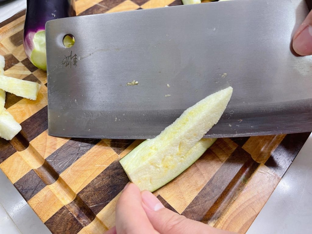 Cooking goes fast, so prepare everything first.