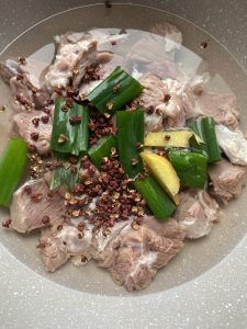 Prep and Blanch the Lamb