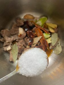Pressure Cook the Meat