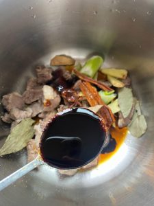 Pressure Cook the Meat