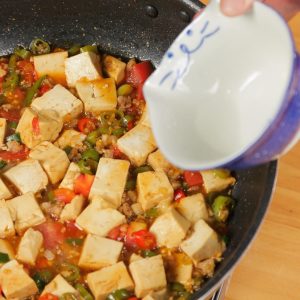 Give your cornstarch slurry a final stir