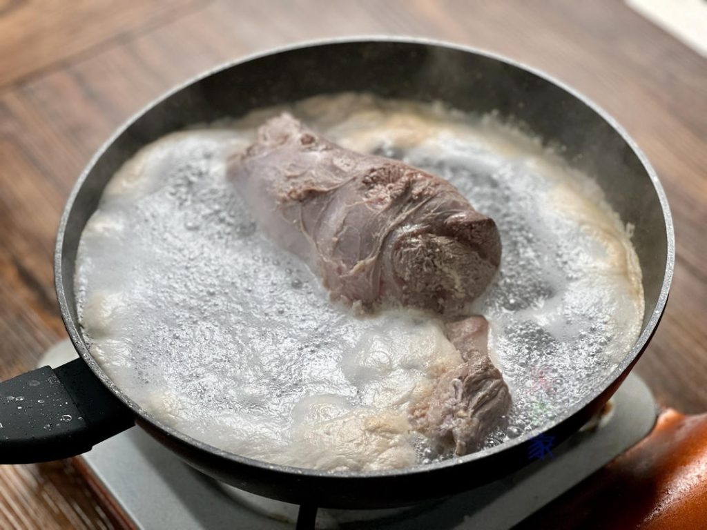 The Cold Water Blanch (Crucial for Clear Soup)