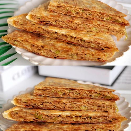 Chinese Thousand-Layer Meat Pie