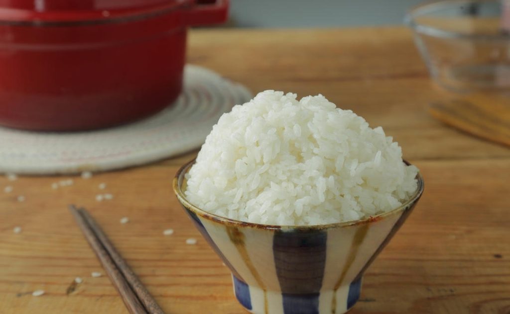 Cook rice in cast iron
