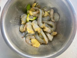 Prepare and Marinate the Shrimp